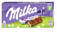 Milka Tyčinky Milkinis s mléčnou náplní