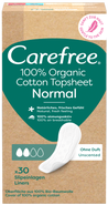 Carefree Organic Cotton Slipové vložky Normal