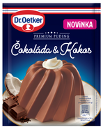 Dr. Oetker Premium Puding čokoláda kokos
