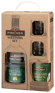 Pircher Williams (40%) 700ml + 2x sklo (dárkové balení)