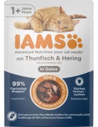 IAMS Delights Kapsička tuňák a sleď v želé pro kočky