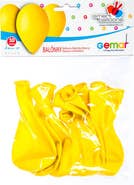 Gemar Balónek nafukovací 26cm žlutá
