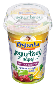 Krajanka Jogurtový nápoj 1,3% malina-citron