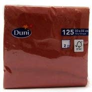 Duni Ubrousky 33cm 2-vrstvé bordó