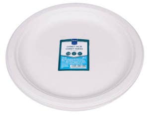 Metro Professional Talíř Chinet bílý papírový 25,4cm 1x10ks