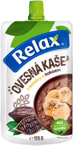 Relax Ovesná kaše s banány a kakaem