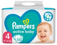 Pampers Active Baby Maxi pleny vel. 4 (9-14kg)