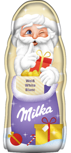 Milka Mikuláš s bílou čokoládou