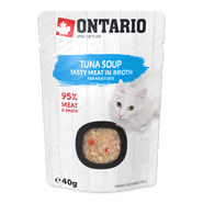 Ontario Polévka tuňák pro kočky 