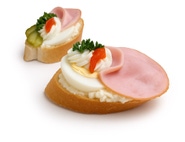 Lahůdky Palma Chlebíček tradiční s&nbsp;debrecínkou,&nbsp;2x90g