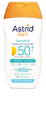 Astrid SUN Mléko na opalování Sensitive SPF 50+