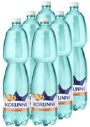 Korunní Meruňka jemně perlivá voda 6x1,5L PET