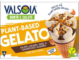 Valsoia Kešu Kornout slaný karamel 4x120ml