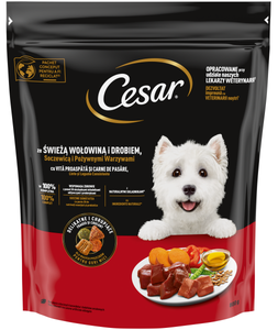 Cesar granule hovězí a drůbeží pro psy