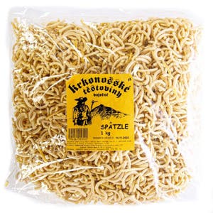 Krkonošské těstoviny spätzle