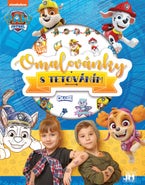 JIRI MODELS Omalovánky s tetováním A4 Tlapková patrola