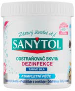 Sanytol dezinfekce odstraňovač skvrn zářivě bílá