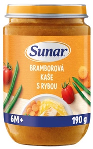Sunar Bramborová kaše s rybou