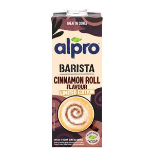 Alpro Barista Ovesno-sójový nápoj skořicová rolka