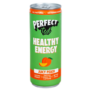 Natu Healthy Matcha Energy Drink broskev