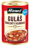 Hamé Guláš ďábelský s klobásou