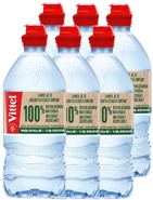 Vittel® SPORT Minerální voda neperlivá rPET, 6 x 750 ml