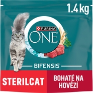 Purina ONE Bifensis Sterilised granule pro kočky, hovězí