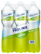 Poděbradka ProLinie Jemně perlivá limetka 6 x 1,5 L