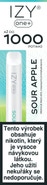 IZY VAPE ONE+ Sour Apple 18mg