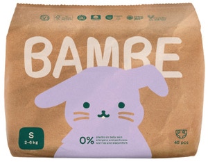 Bambe Eko plenky, vel. S (2-6 kg)