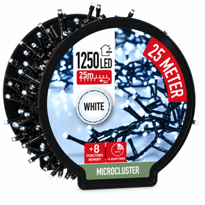 Led řetěz 1250 bílé