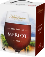 Vinařství Mutěnice Jumbo Bib Merlot, odrůdové víno červené