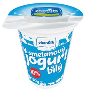 Ekomilk Jogurt bílý smetanový