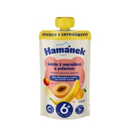 Hamánek Kapsička s banánem, meruňkou a polentou