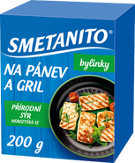 Smetanito Sýr na gril a na pánev bylinky