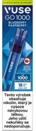 Vuse GO 1000 PEN Blueberry Raspber. 18mg