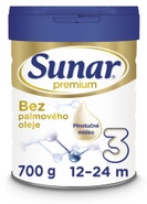 Sunar Premium 3, batolecí mléko od uk. 12. měsíce