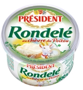 Président Rondelé s kozím sýrem