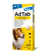AdTab Žvýkací tablety pro psy >22-45 kg 900 mg 1 tableta