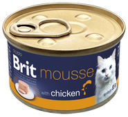 Brit Premium by Nature Cat Can with Chicken, pro kočky