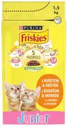 Friskies Junior s kuřetem, krůtou, mlékem a zeleninou