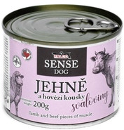 Sokol Falco SENSE DOG jehně a hovězí ,konzerva pro psy