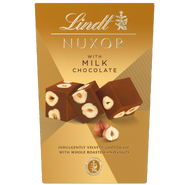 Lindt Nuxor Mléčná čokoláda s lískovými ořechy