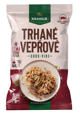 Czech Republic product data sample: Krahulík Trhané vepřové Sous-vide