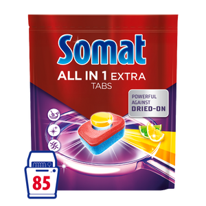 Somat All in One Extra Lemon tablety do myčky 85 dávek