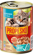 Propesko Konzerva pro kočky s lososem 