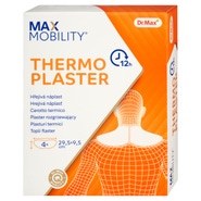 Dr.Max Thermoplaster Náplast s hřejivým účinkem 29,5 x 9,5 cm 4 ks