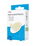 Dr.Max Hydrocolloid Plasters 69 x 44 mm náplasti na puchýře 5 ks