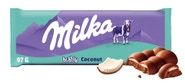 Milka čokoláda Bubbly mléčná s příchutí kokosu