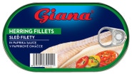 Giana Sleď filety v paprikové omáčce